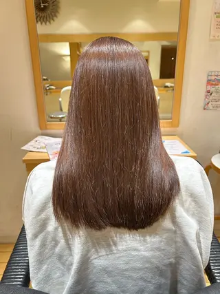 カラー 大窪 菜月のヘアスタイル