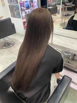 ロング 似合わせカット/ デザインカラー🦄のヘアスタイル