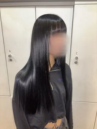 ロング カラー ヘアアレンジ メンズ 羽エク指名No1✨️ シールエク🌙しぇるのヘアスタイル
