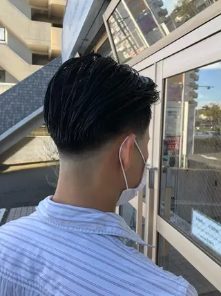 ショート メンズ 鷺沼駅徒歩1分 キシタクのヘアスタイル