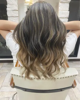 ロング KEN ZOのヘアスタイル
