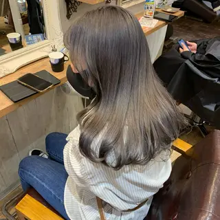 ロング カラー ヘアアレンジ 代表🎀 ふわモテ愛 され髪🩷yumiのヘアスタイル