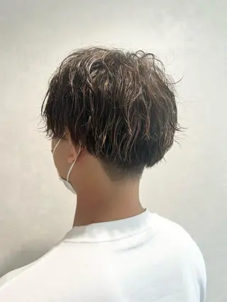 カラー パーマ メンズ 瀬野凌介/メンズ カット/パーマのヘアスタイル