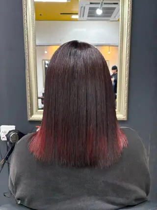 カラー ayame ヨウのヘアスタイル