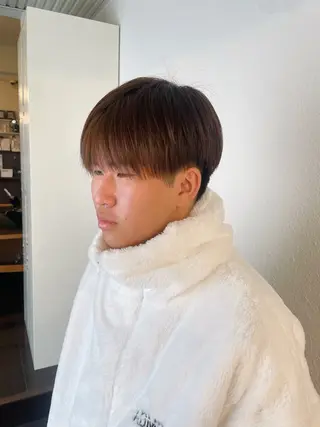 メンズ 暖色カラー/ メンズ/名駅/ユキハのヘアスタイル