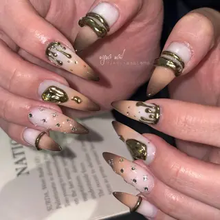 ネイル 長さ出し専門 nynaのネイルデザイン