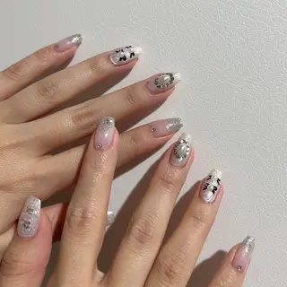 ネイル パラあり！フィルイン 美フォルムのネイルデザイン