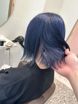 ミディアム レイヤー/ハッシュ 渋谷/サッタのヘアスタイル