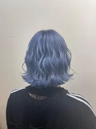 ミディアム カラー WEST OLAND加藤圭介のヘアスタイル