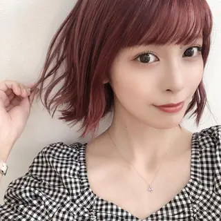 ショート カラー 前髪&顔周りカット/ 韓国レイヤー/シバタのヘアスタイル