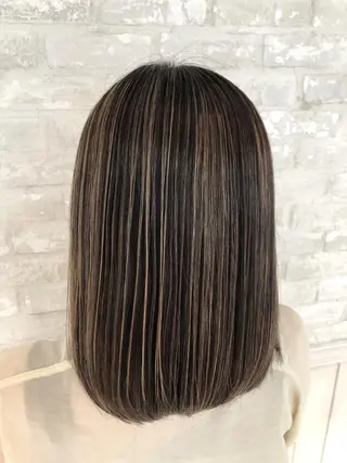 ミディアム 白井 秀太郎のヘアスタイル