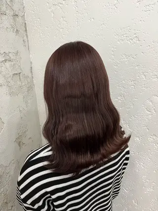 ミディアム カラー 💜垢抜けメンズパー マ💜Sakuraのヘアスタイル