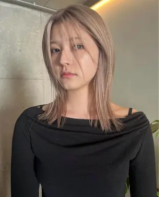 ミディアム カラー 🫧カラーモデル募集 🫧Hiyuのヘアスタイル