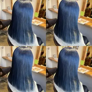 セミロング カラー レイヤー×艶髪特化 マネージャー安藤光司のヘアスタイル