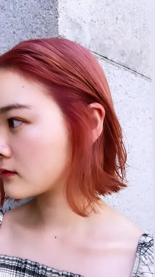 ショート カラー タカノ ノゾミのヘアスタイル