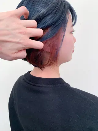 ショート カラー Beach 代表 KENTAのヘアスタイル