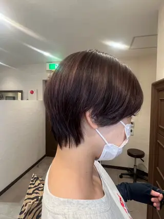 ショート 栗原 波輝のヘアスタイル