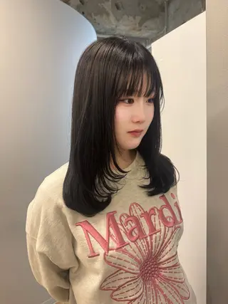 セミロング カノエ大濠店 /RINAのヘアスタイル