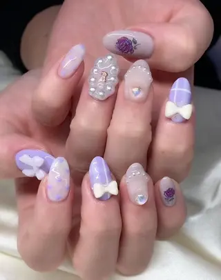 ネイル マツエク・マツパ アイブロウ Nail&eye Belire 新宿のネイルデザイン