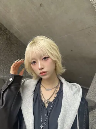 ミディアム カラー 💎透明感カラー特化 💎TAISEIのヘアスタイル