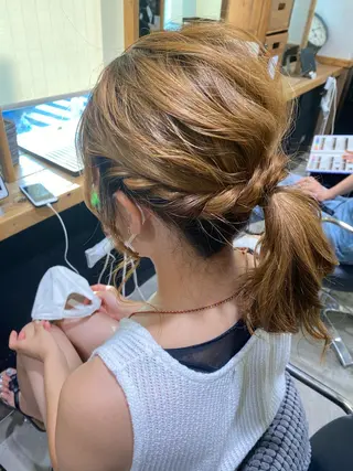 ヘアアレンジ Sia中野新橋　店長 田中　優莉乃のヘアスタイル