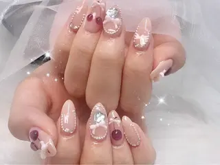 セミロング Lili Nail Studio西荻窪店のネイルデザイン