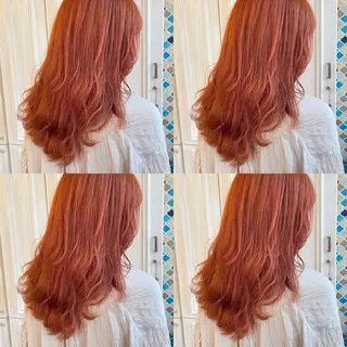 セミロング カラー あさだ しゅうたろうのヘアスタイル