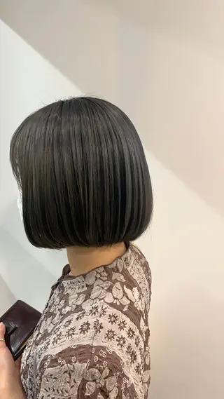 ショート カラー 韓国レイヤー✨ yasuko銀座のヘアスタイル