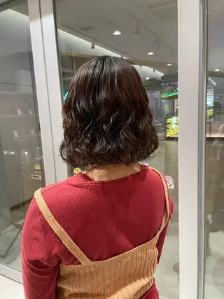 パーマ ☁️ボブパーマ/ 咲良🪄のヘアスタイル