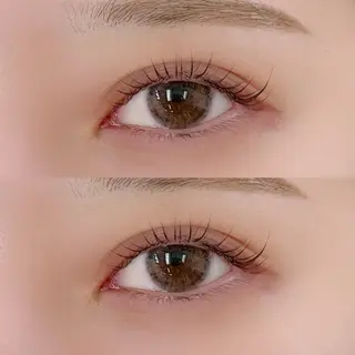 マツエク・マツパ 1ka.🎀 avec amourのマツエク・マツパデザイン