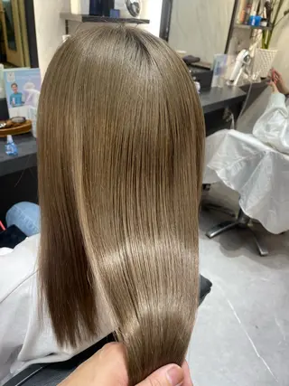 ミディアム 似合わせカット🫧透 明感カラー🫧maiのヘアスタイル
