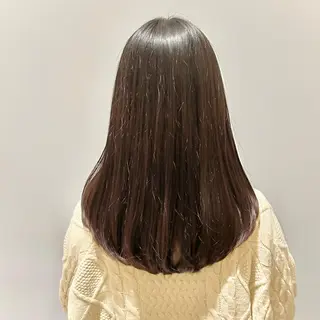 ロング カラー パーマ ヘアアレンジ ネイル 高井瑠華🌼 ストカールカット特化のヘアスタイル