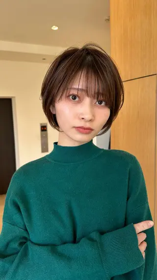 ショート 銀座似合わせショート 店長　広瀬和輝のヘアスタイル