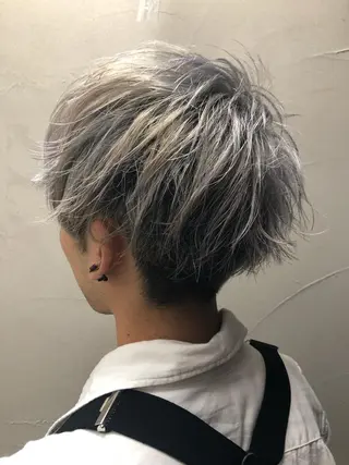カラー メンズ ⭕️メンズパーマ⭕️ 山口 裕太郎のヘアスタイル
