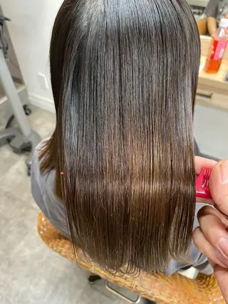 セミロング 松木 信也のヘアスタイル