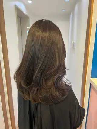 ロング カラー ヘアアレンジ 店長/ 加藤 流菜のヘアスタイル