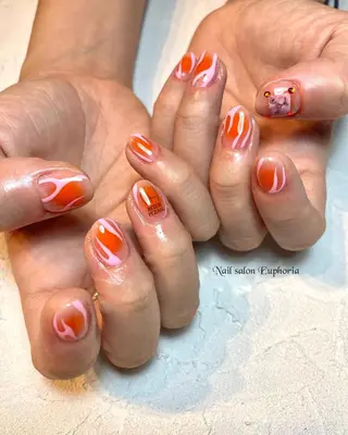 ネイル Nail salon Euphoriaのネイルデザイン