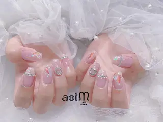ネイル 葵うさぎ AIのネイルデザイン