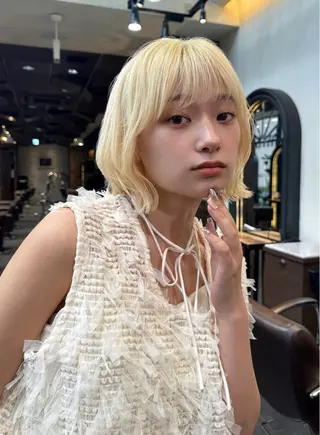 ショート MINX 長濱 優花 /銀座美容師のヘアスタイル