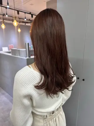 セミロング 似合わせcut/艶 color🫧ひかりのヘアスタイル