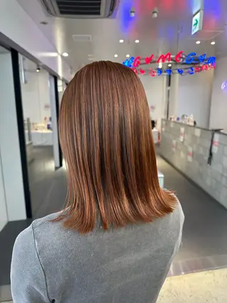 ミディアム カラー 🌈艶髪ベージュ🌈 ユウトのヘアスタイル