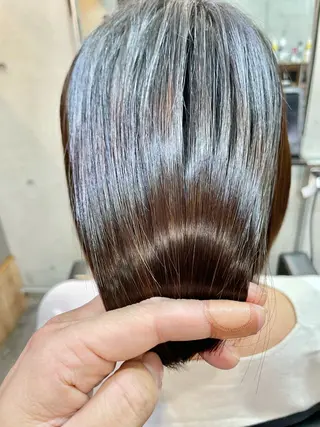 ショート パーマ ショートボブ髪質改善 縮毛矯正のプロ山道潤のヘアスタイル