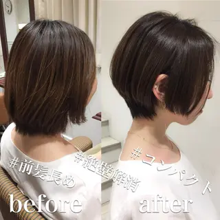 ショート カラー ショートカットの匠 KOJIのヘアスタイル