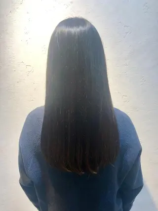 ロング 縮毛矯正/髪質改善/ 艶髪ササキナツミのヘアスタイル