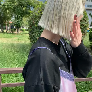 ミディアム カラー tatsumi/ボブ ウルフ/レイヤーのヘアスタイル