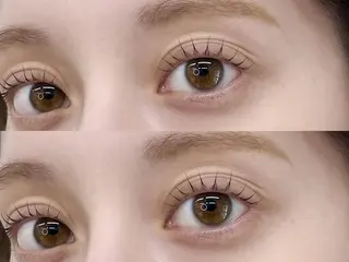 マツエク・マツパ She's lashのマツエク・マツパデザイン