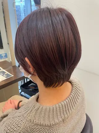 ショート 垢抜け透明感カラー 🌻篠崎梓🌻のヘアスタイル