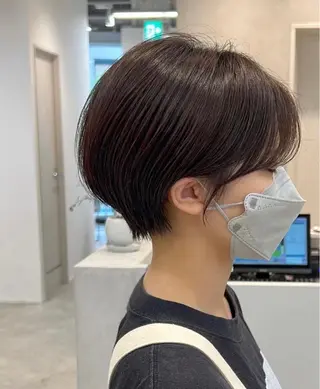 ショート 表参道ミディアム レイヤー山岸季生のヘアスタイル