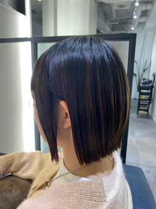 ショート ✨似合わせボブ✨ 縮毛矯正のヘアスタイル