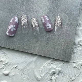 ネイル ⭐︎休業中の練習⭐︎ JNA認定講師髙橋のネイルデザイン